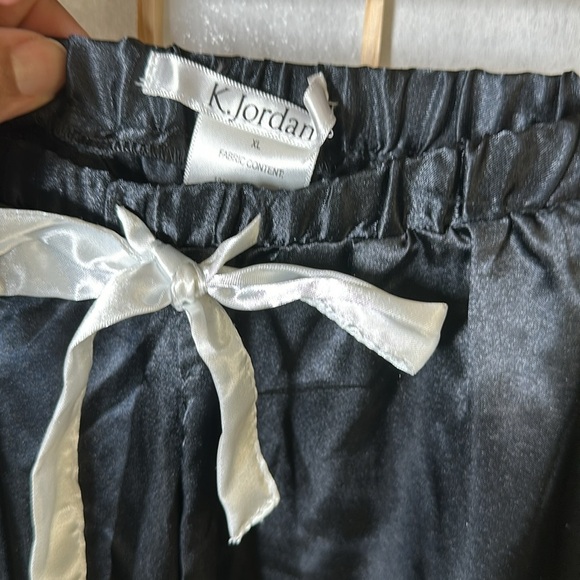 K Jordan Masseys Satin Pajama Set Sz XL - Picture 7 of 10